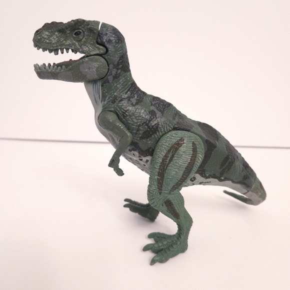 Jurassic Park Light Sound Dinosaur Action Figures & Battery Race Car (Lot of 7) - Picture 4 of 8